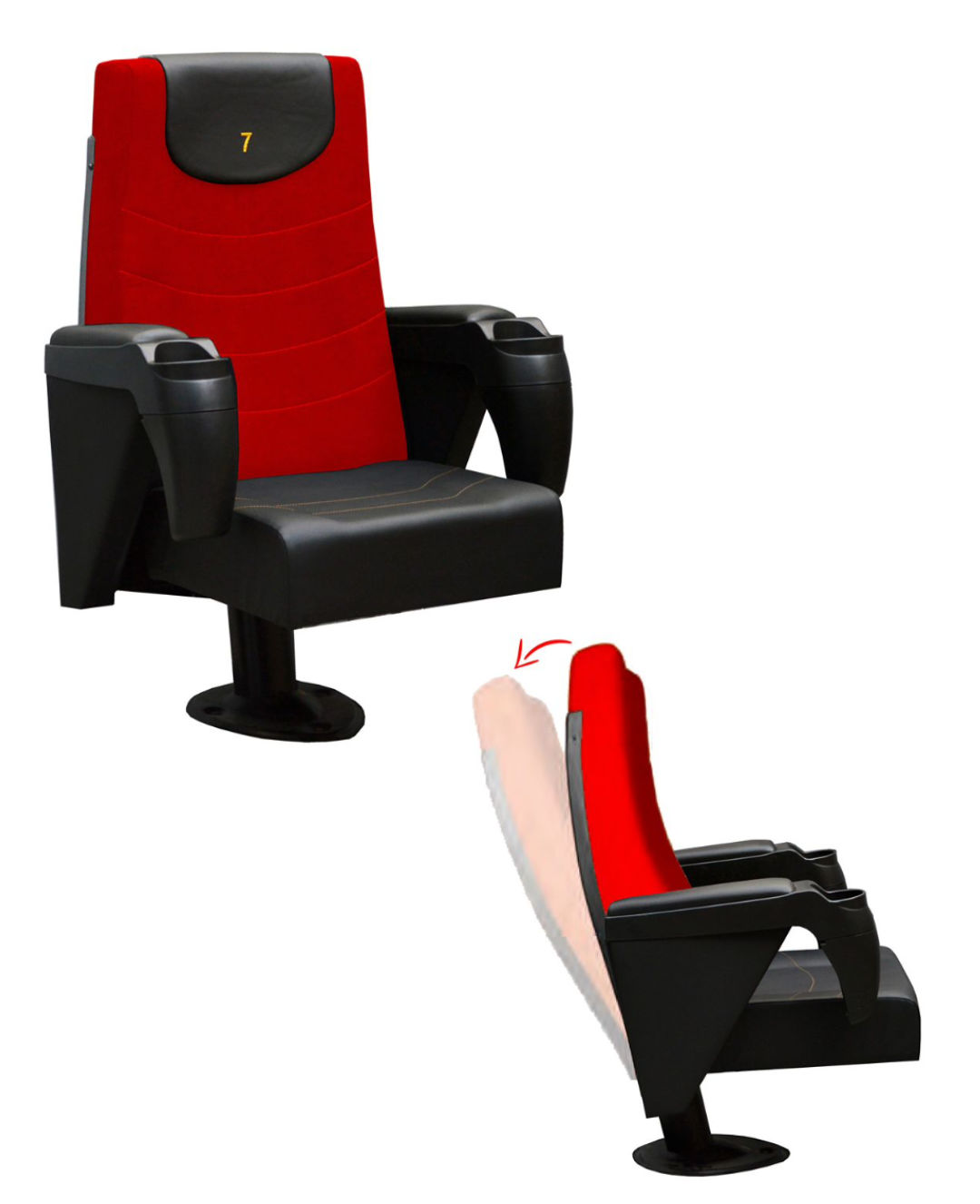 صندلی سینما - 7c440